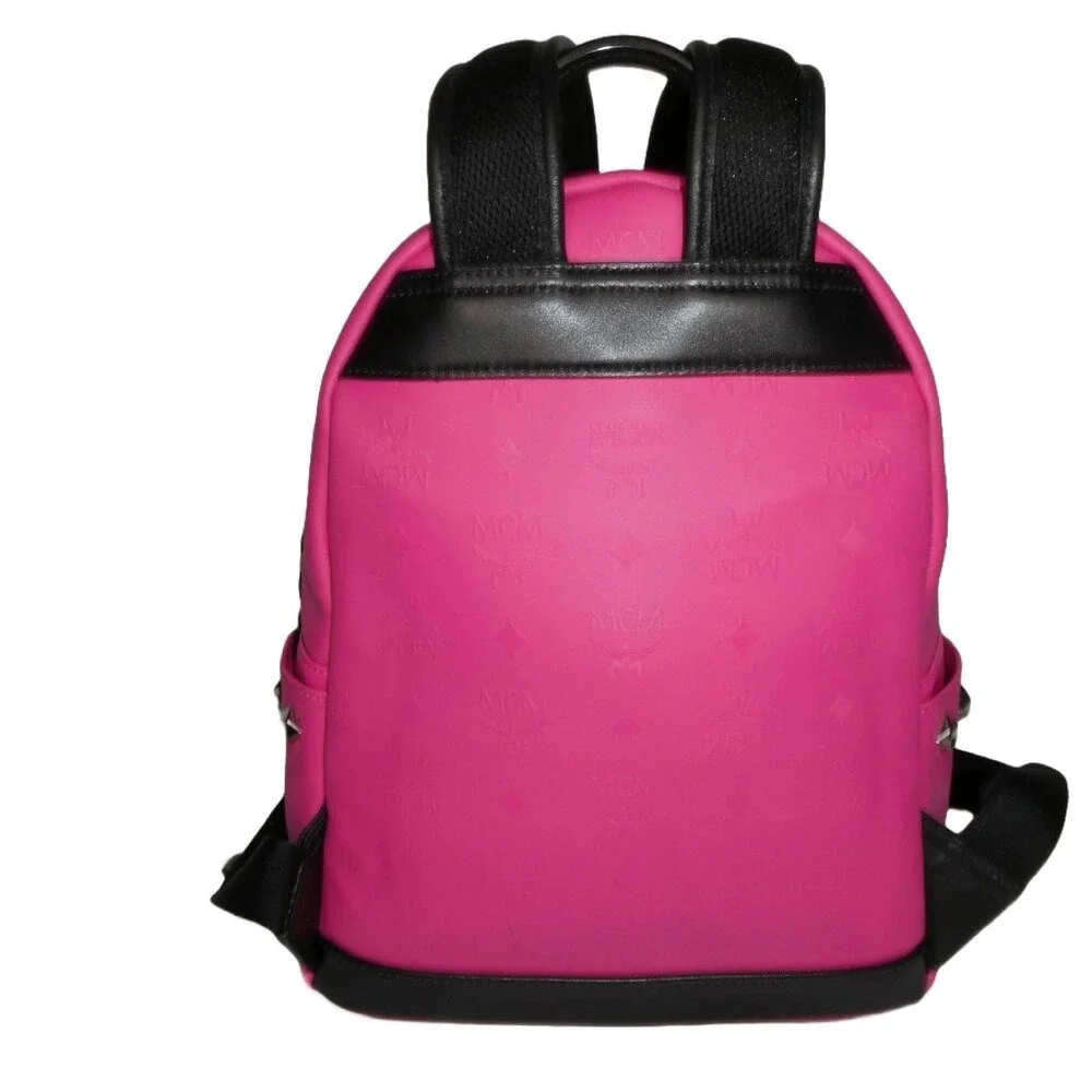 AUTHENTIC MCM Barbie Pink Leather‎ Backpack